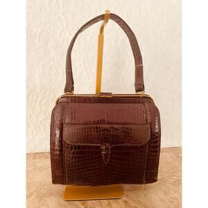 LICILLE THE PARIS crock embossed leather in poor condition